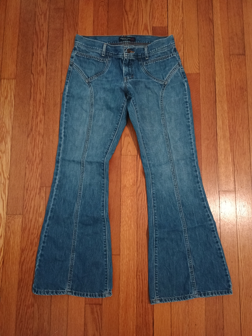 American Eagle Outfitters Blue Flared Jeans